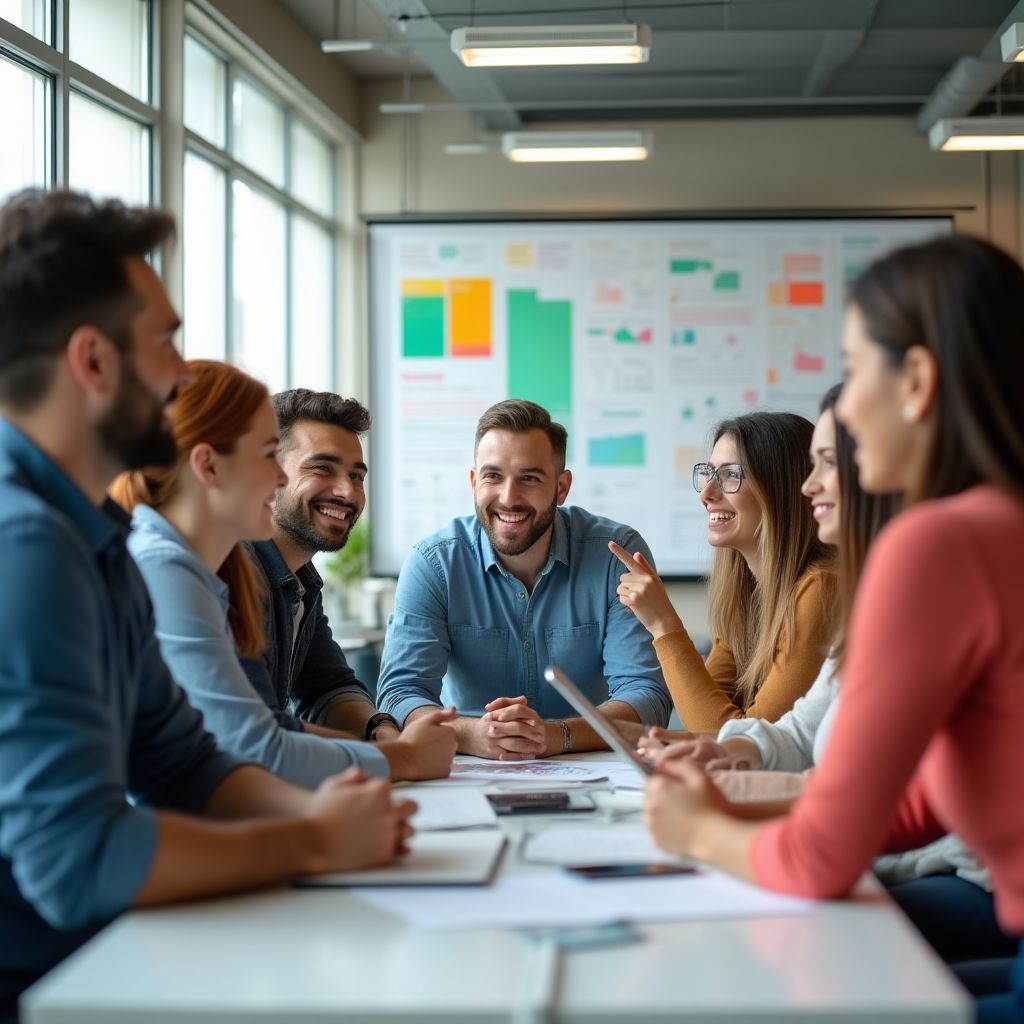 NEBULATIQ team working together